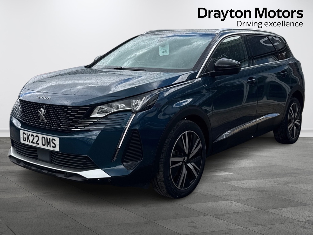 Peugeot 5008 1.2 Puretech Gt Premium Suv Eat GK22OMS Blue #4