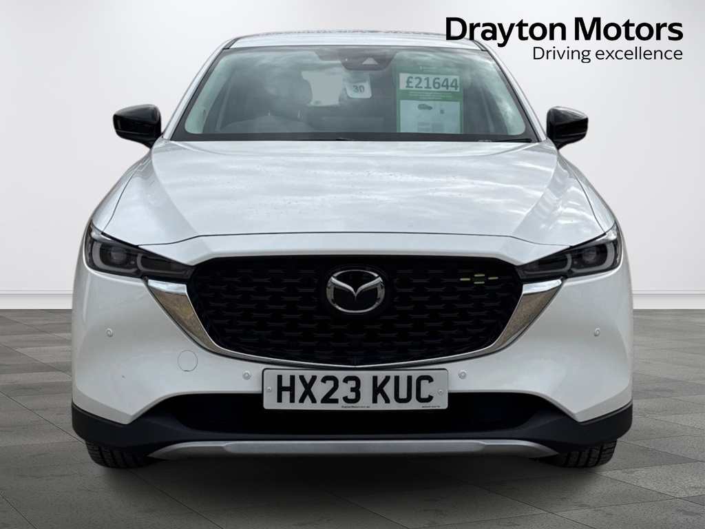 Mazda CX-5 2.0 E Skyactiv G Mhev Newground Suv Aut HX23KUC White #3
