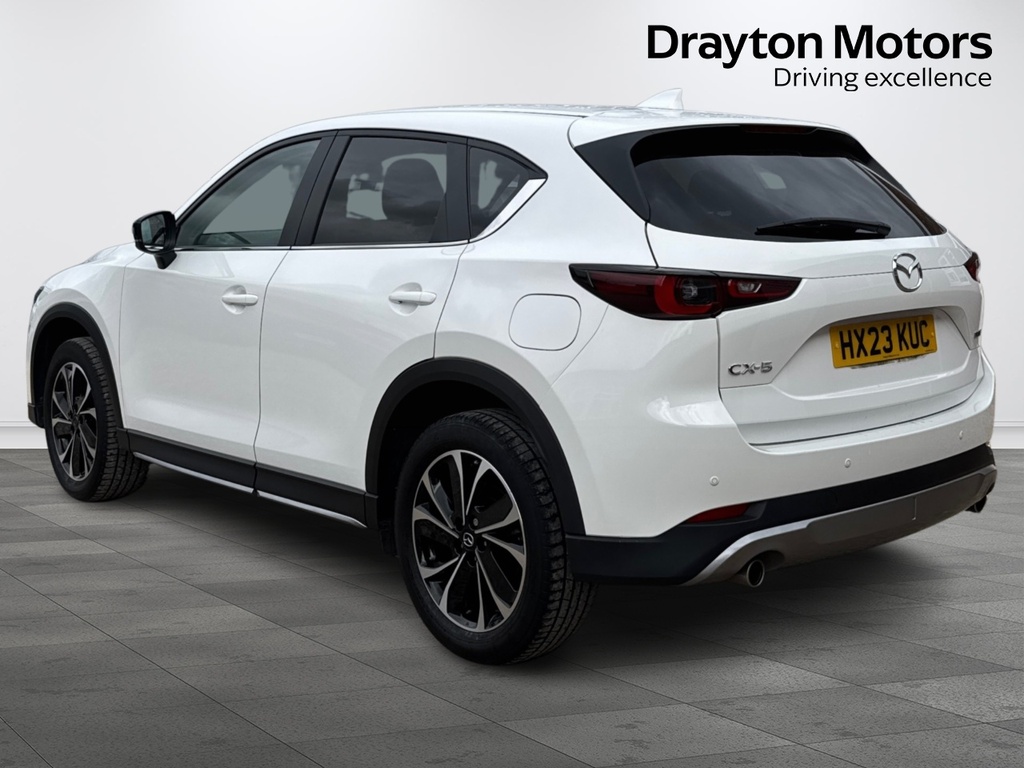 Mazda CX-5 2.0 E Skyactiv G Mhev Newground Suv Aut HX23KUC White #6
