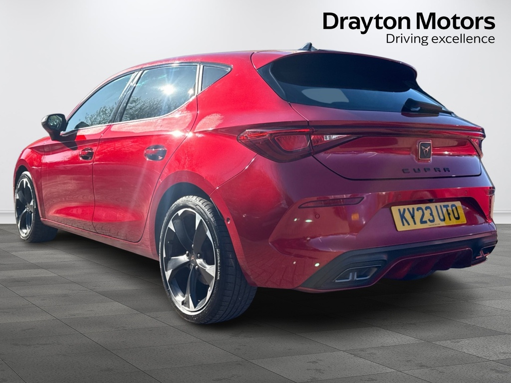 Cupra Leon 1.5 Etsi Evo V1 Hatchback Hybrid Dsg KY23UTO Red #6