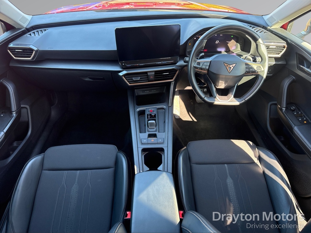 Cupra Leon 1.5 Etsi Evo V1 Hatchback Hybrid Dsg KY23UTO Red #2
