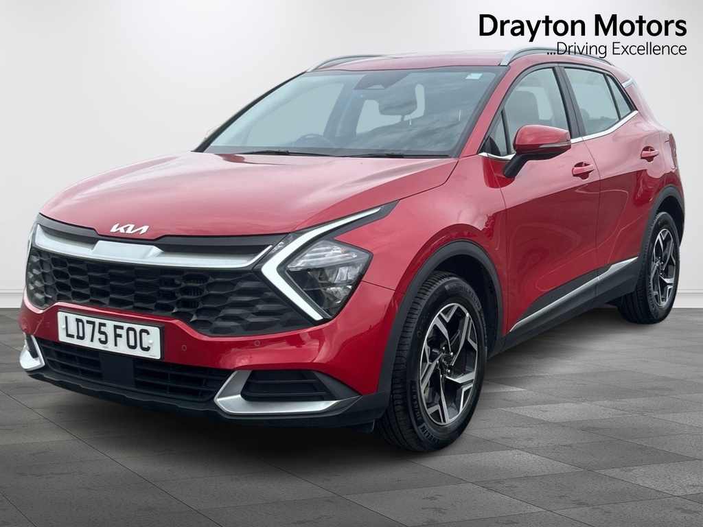 Kia Sportage 1.6 T-gdi Mhev 2 Suv Hybrid Euro LD75FOC Red #4