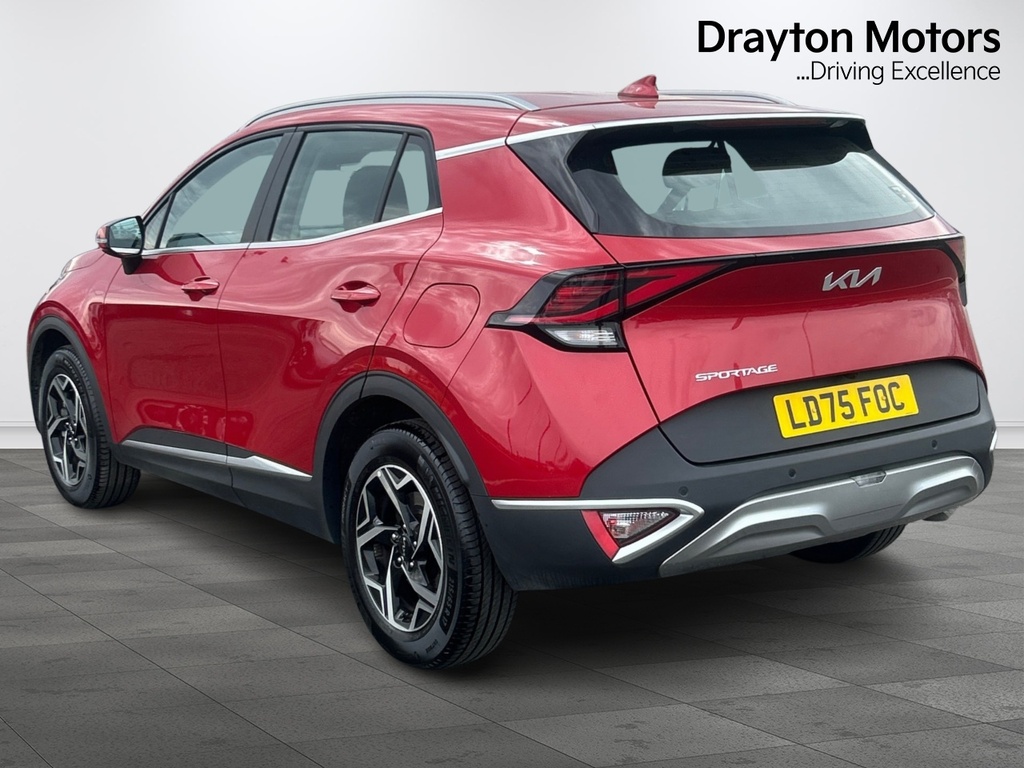 Kia Sportage 1.6 T-gdi Mhev 2 Suv Hybrid Euro LD75FOC Red #6