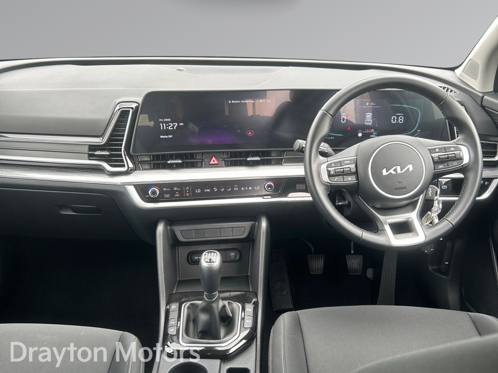 Kia Sportage 1.6 T-gdi Mhev 2 Suv Hybrid Euro LD75FOC Red #2