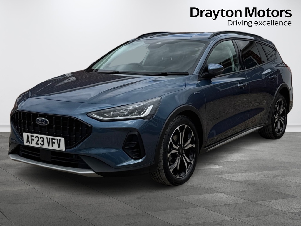Ford Focus 1.0T Ecoboost Mhev Active X Edition Estate Pet AF23VFV Blue #4