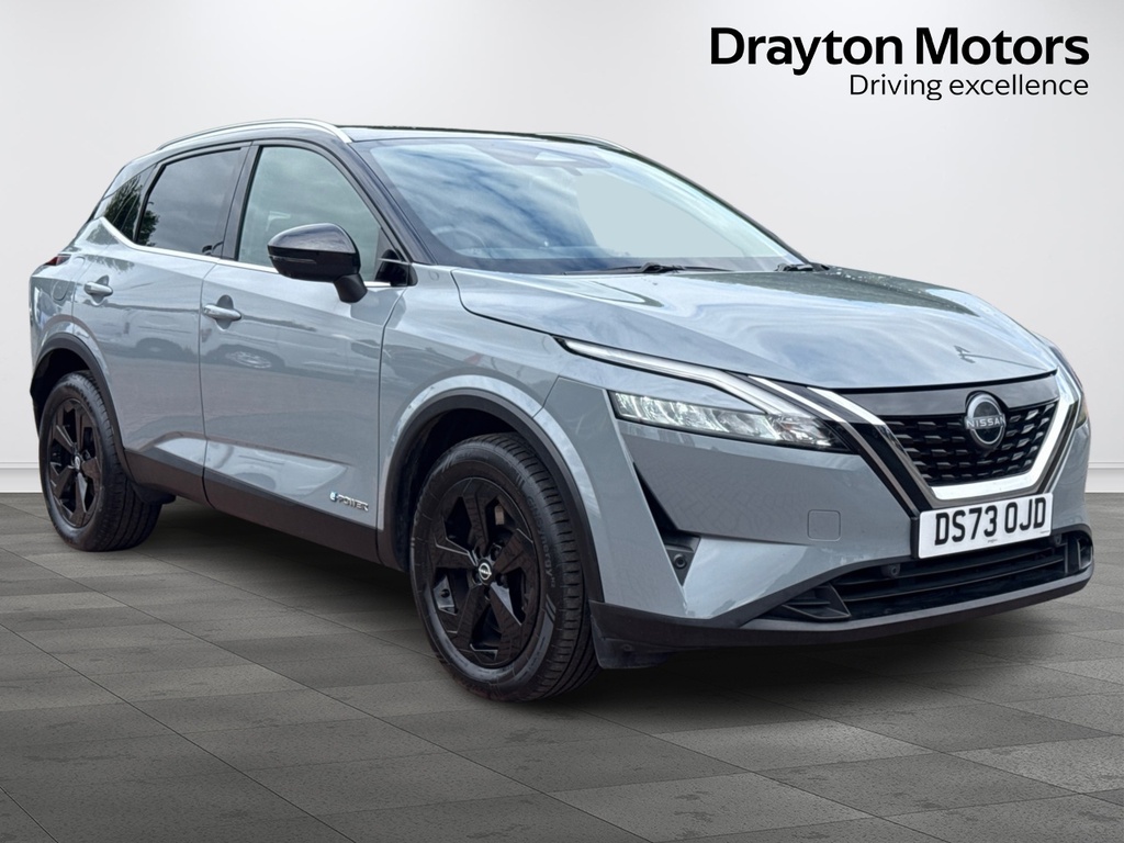 Nissan Qashqai 1.5 H E Power Kuro Edition Suv Hybrid A Grey