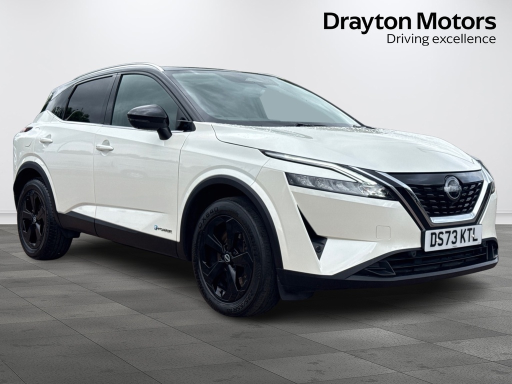 Nissan Qashqai 1.5 H E Power Kuro Edition Suv Hybrid A White