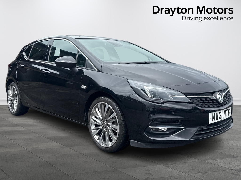 Vauxhall Astra 1.2 Turbo Griffin Edition Hatchback Man Black