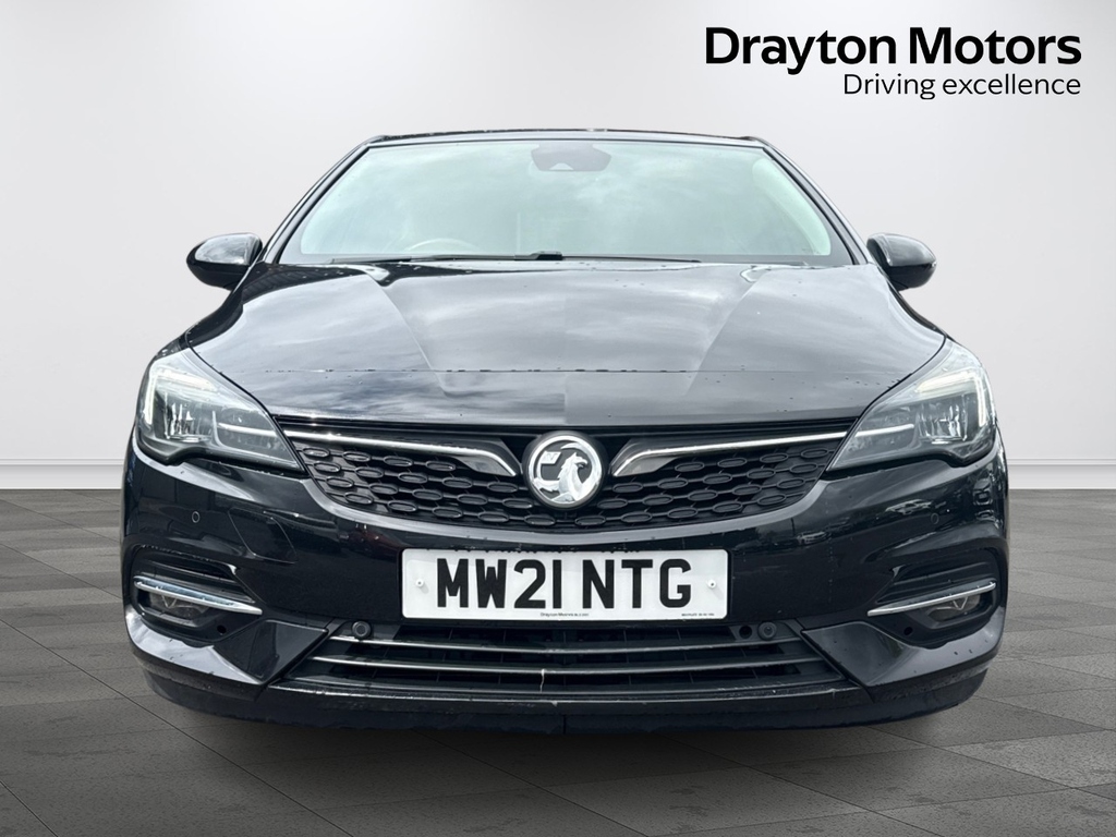 Vauxhall Astra 1.2 Turbo Griffin Edition Hatchback Man MW21NTG Black #2
