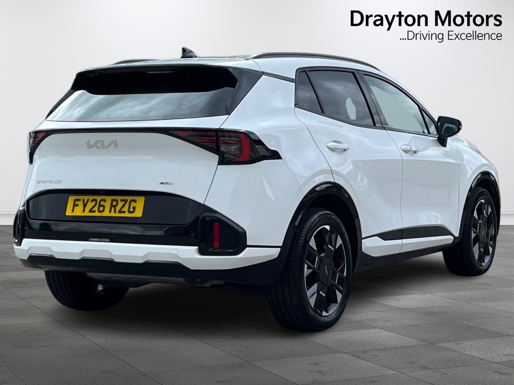 Kia Sportage 1.6 H T-gdi Gt-line Suv Hybrid Eur FY26RZG White #6