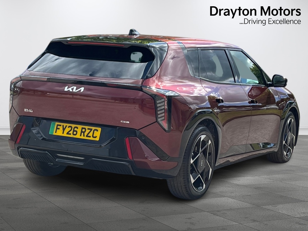 Kia EV4 81.4Kwh Gt Line Hatchback FY26RZC Red #6