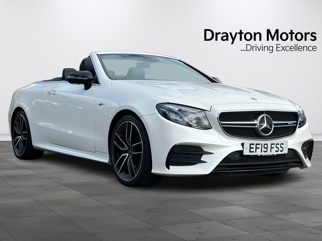 Mercedes-Benz E Class 3.0 E53 Mhev Eq Boost Amg Cabriolet Spd White