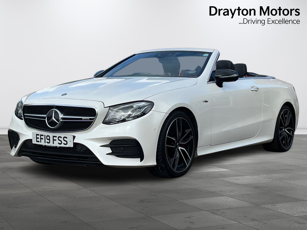Mercedes-Benz E Class 3.0 E53 Mhev Eq Boost Amg Cabriolet Spd EF19FSS White #4