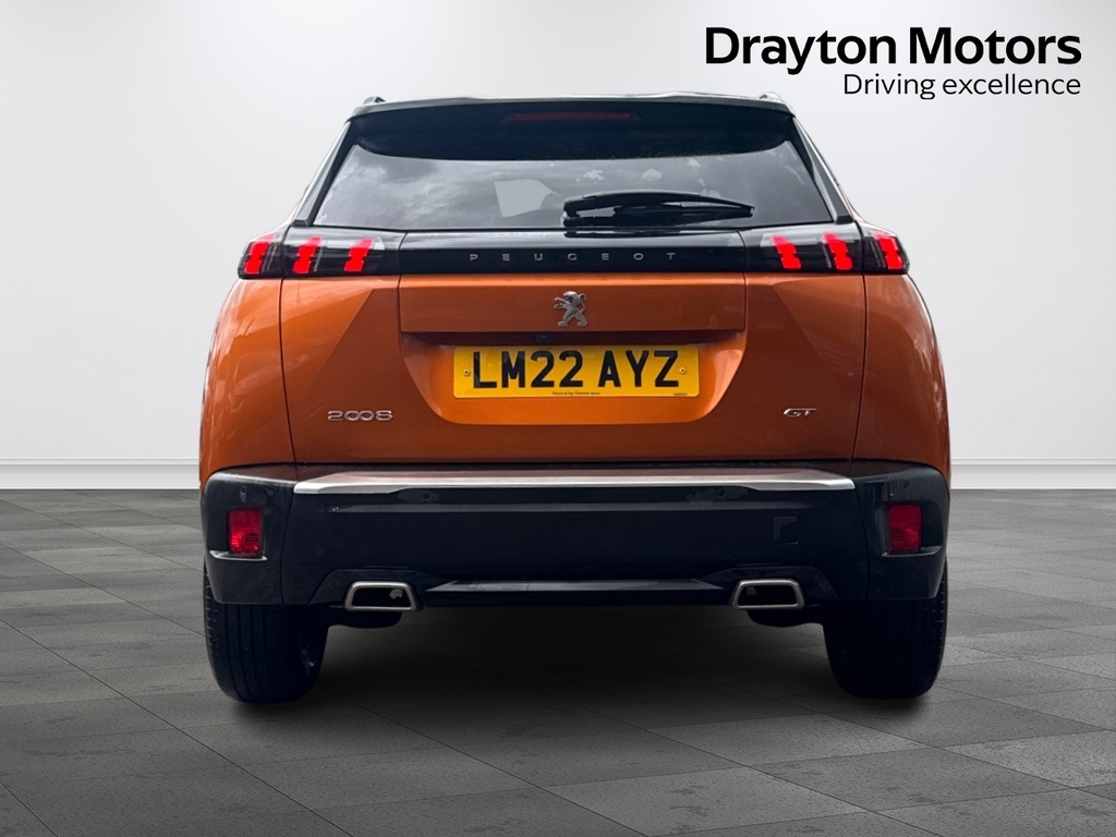 Peugeot 2008 1.2 Puretech Gt Suv Euro 6 Ss LM22AYZ Orange #4