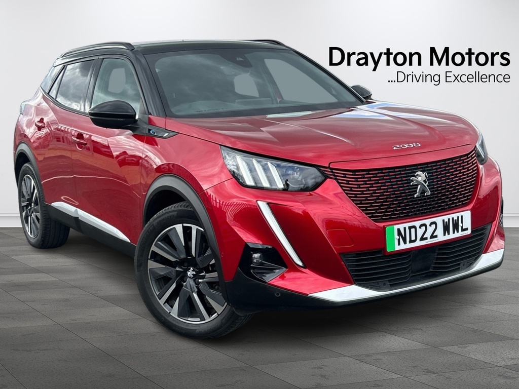 Peugeot e-2008 50Kwh Gt Premium Suv Red