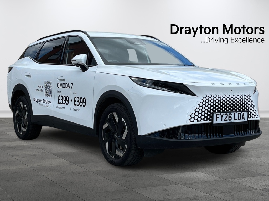 Omoda 7 1.5T Super Hybrid System Knight Plug-in Hybrid White