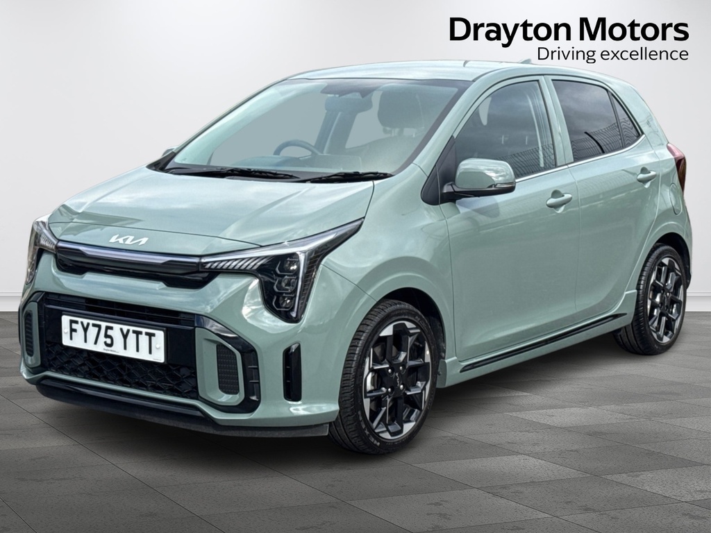 Kia Picanto 1.0 Gt Line Hatchback Amt FY75YTT Green #4