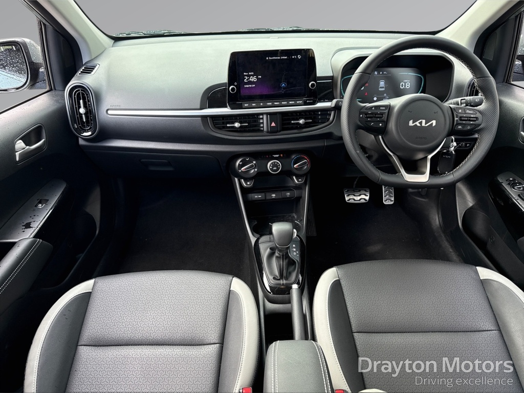 Kia Picanto 1.0 Gt Line Hatchback Amt FY75YTT Green #2