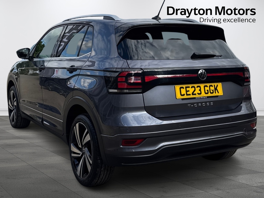 Volkswagen T-Cross 1.0 Tsi R Line Suv CE23GGK Grey #6