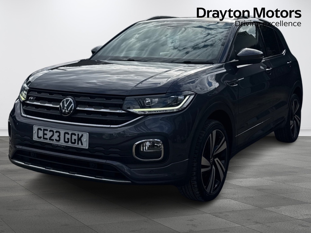 Volkswagen T-Cross 1.0 Tsi R Line Suv CE23GGK Grey #4