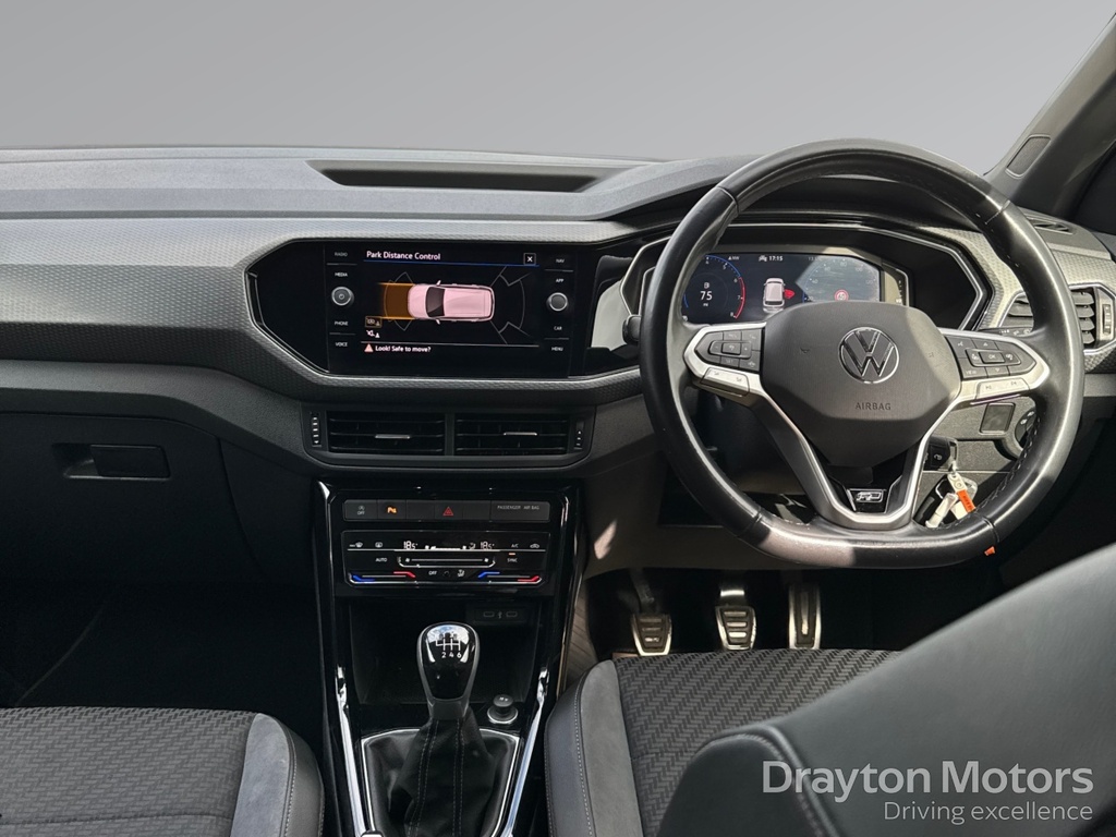 Volkswagen T-Cross 1.0 Tsi R Line Suv CE23GGK Grey #2
