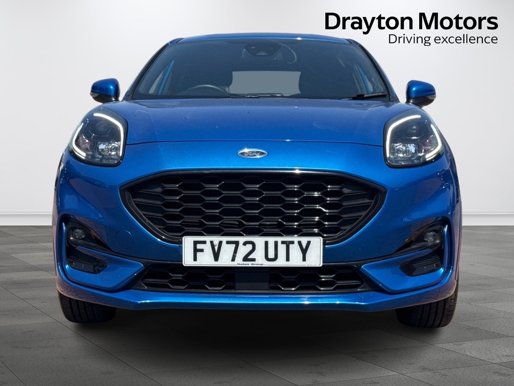 Ford Puma 1.0T Ecoboost Mhev St-line X First Edition Suv FV72UTY Blue #3