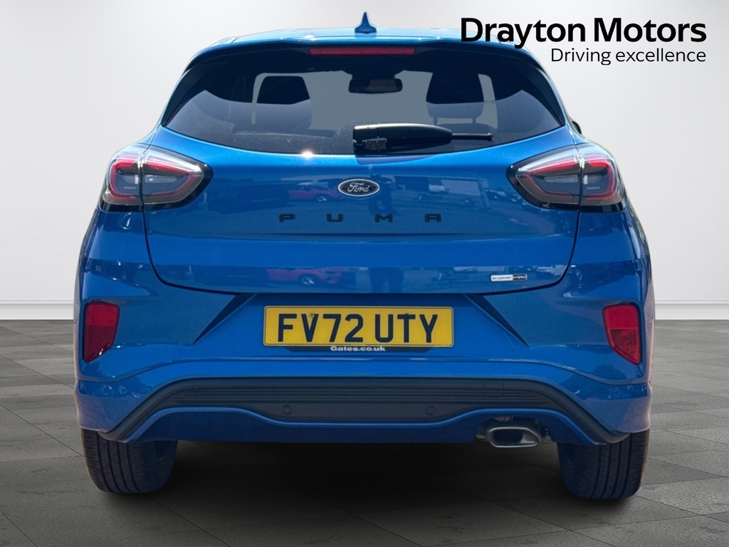 Ford Puma 1.0 Eb Mhev 125 Titanium Hatchback Vehicle Blue #7