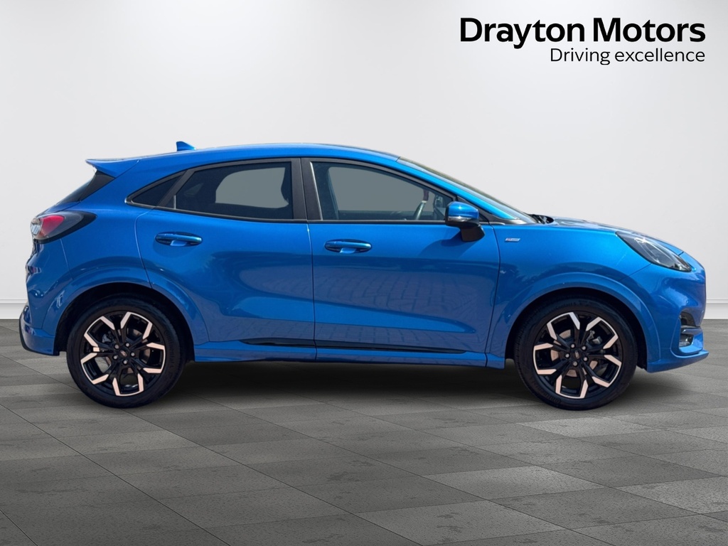 Ford Puma 1.0 Eb Mhev 125 Titanium Hatchback Vehicle Blue #9