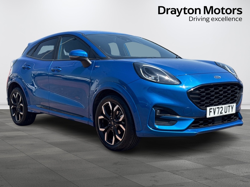 Ford Puma 1.0T Ecoboost Mhev St-line X First Edition Suv Blue