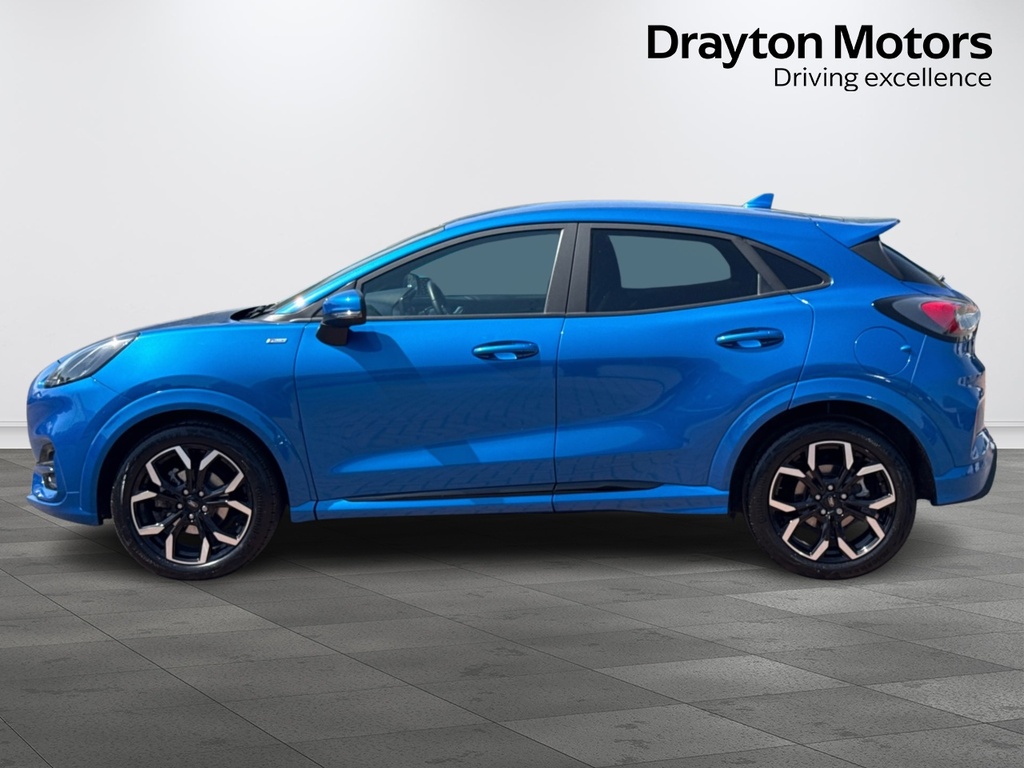Ford Puma 1.0T Ecoboost Mhev St-line X First Edition Suv FV72UTY Blue #5