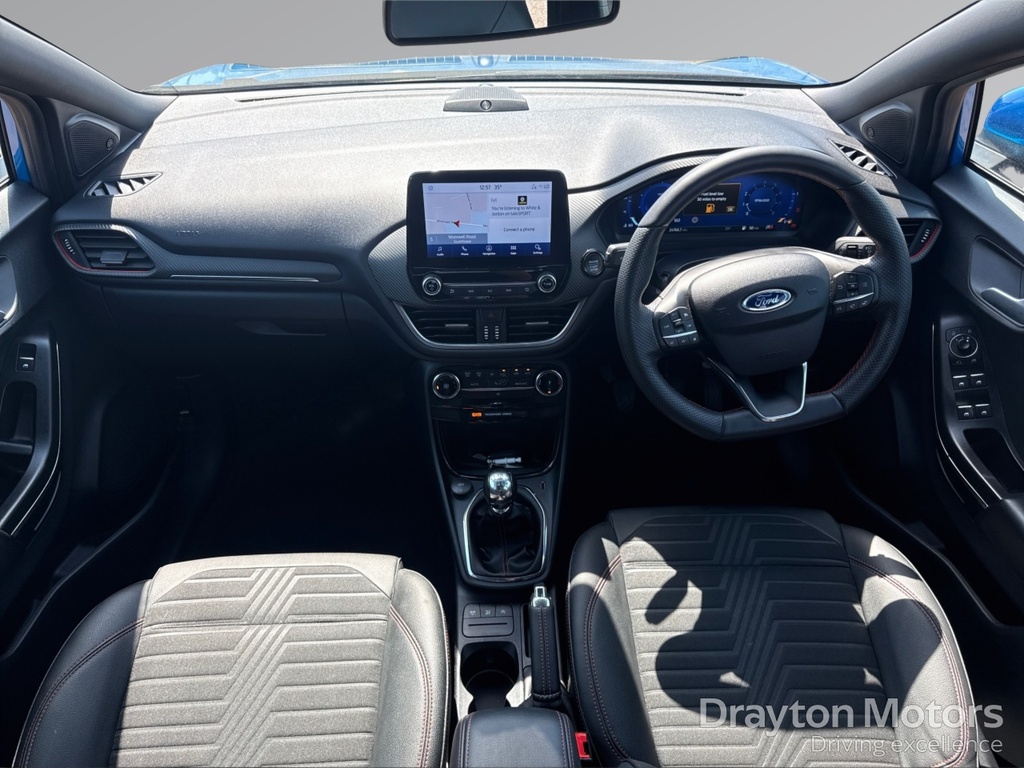 Ford Puma 1.0T Ecoboost Mhev St-line X First Edition Suv FV72UTY Blue #2