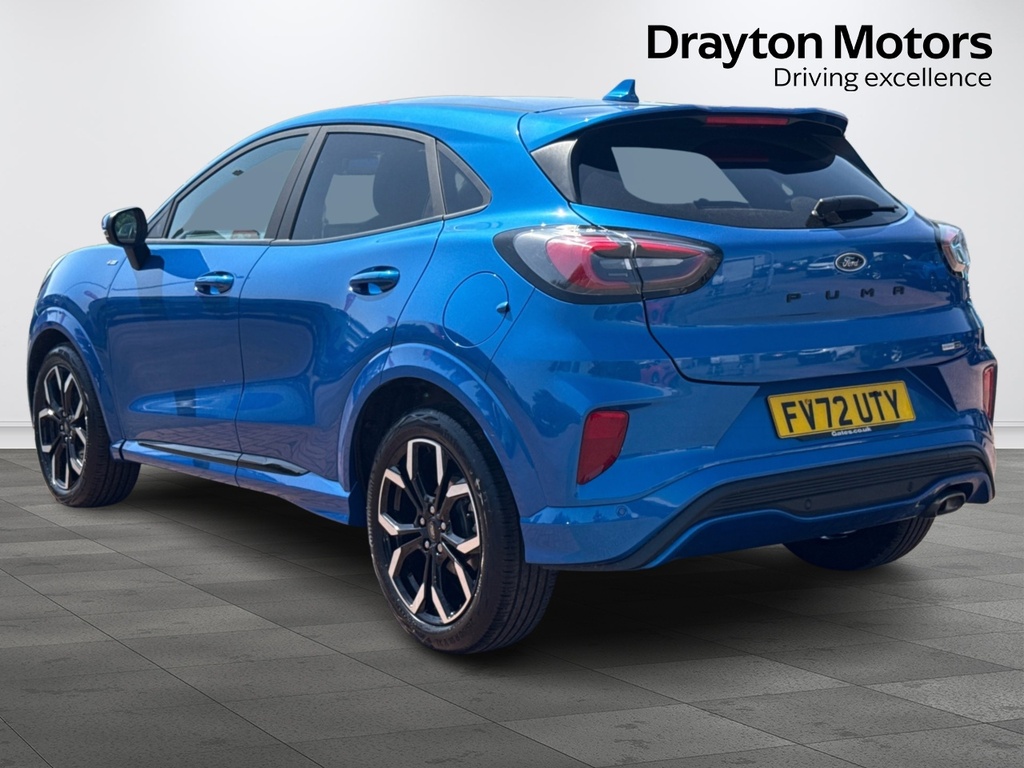 Ford Puma 1.0T Ecoboost Mhev St-line X First Edition Suv FV72UTY Blue #6
