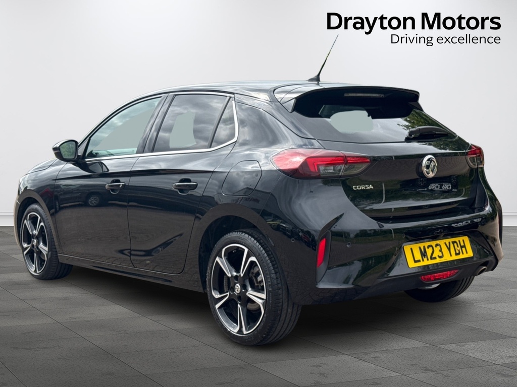 Vauxhall Corsa 1.2 Turbo Ultimate Hatchback LM23YDH Black #6