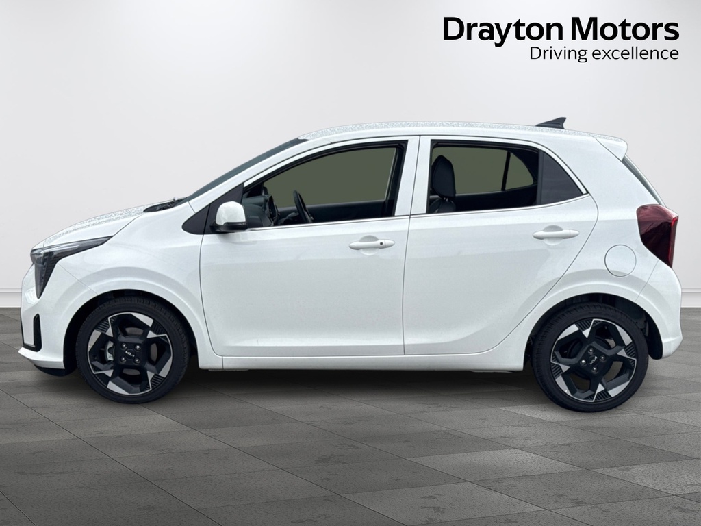 Kia Picanto 1.0 3 Hatchback Amt FX75UHV White #5