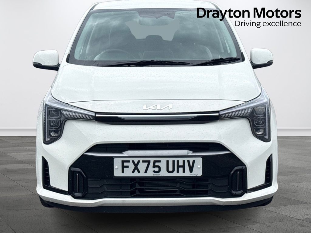 Kia Picanto 1.0 3 Hatchback Amt FX75UHV White #3