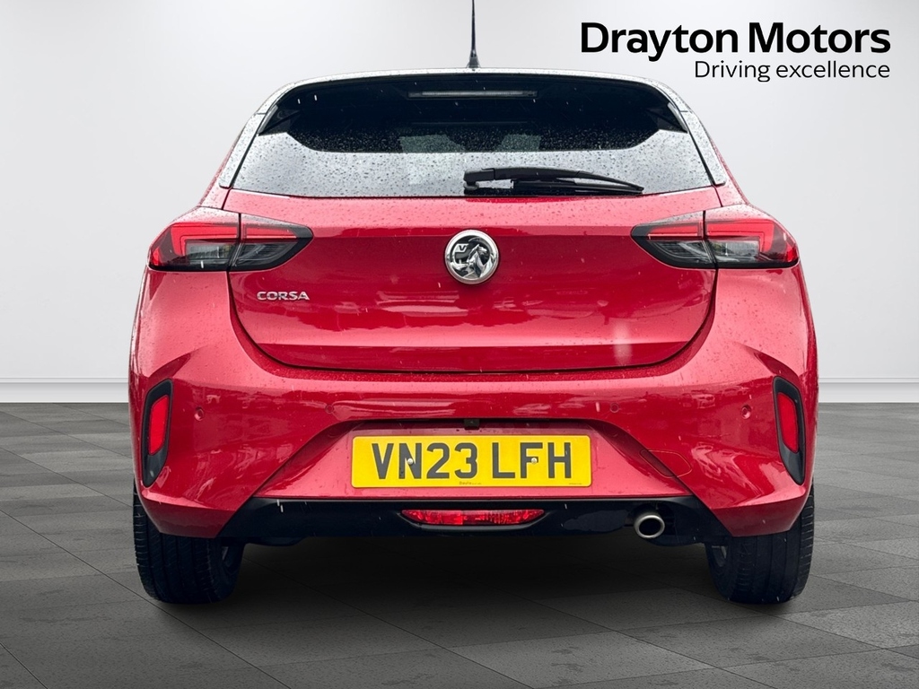 Vauxhall Corsa 1.2 Turbo Ultimate Hatchback VN23LFH Red #4