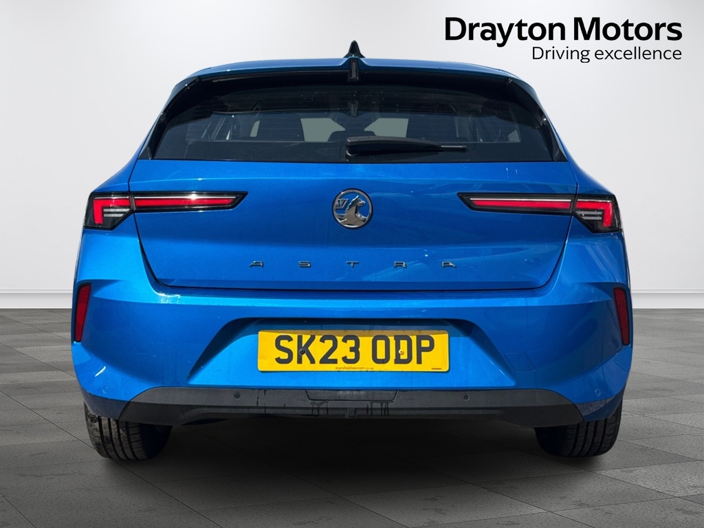 Vauxhall Astra 1.2 Turbo Design Hatchback SK23ODP Blue #4