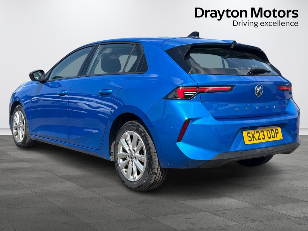 Vauxhall Astra 1.2 Turbo Design Hatchback SK23ODP Blue #3