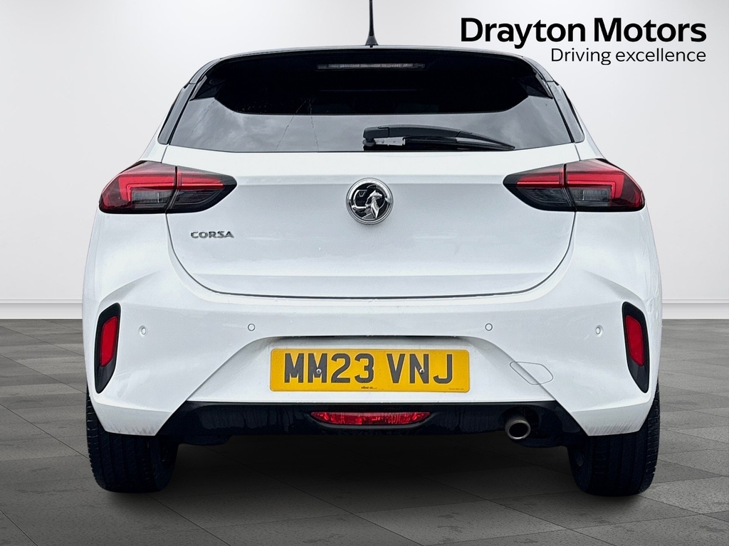 Vauxhall Corsa 1.2 Turbo Gs Hatchback MM23VNJ White #3