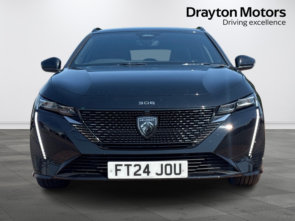 Peugeot 308 SW 1.6 12.4Kwh Gt Estate Plug In Hybrid E Black #3