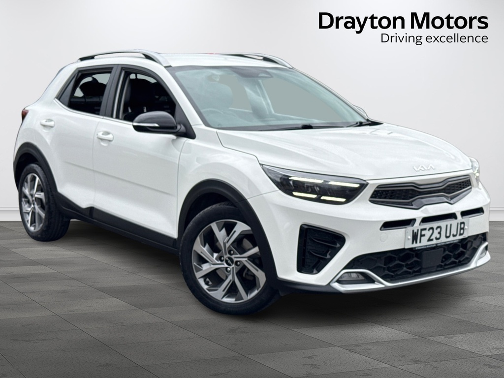 Kia Stonic 1.0 T Gdi Mhev Gt Line Suv Hybrid Dct White
