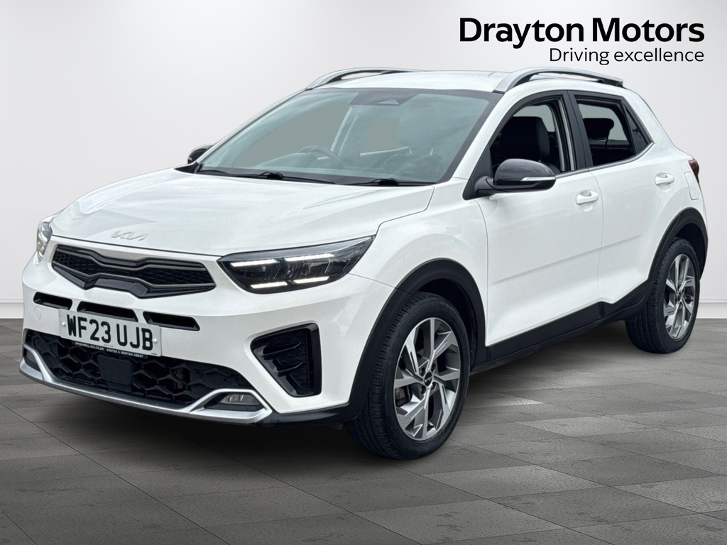 Kia Stonic 1.0 T Gdi Mhev Gt Line Suv Hybrid Dct WF23UJB White #4