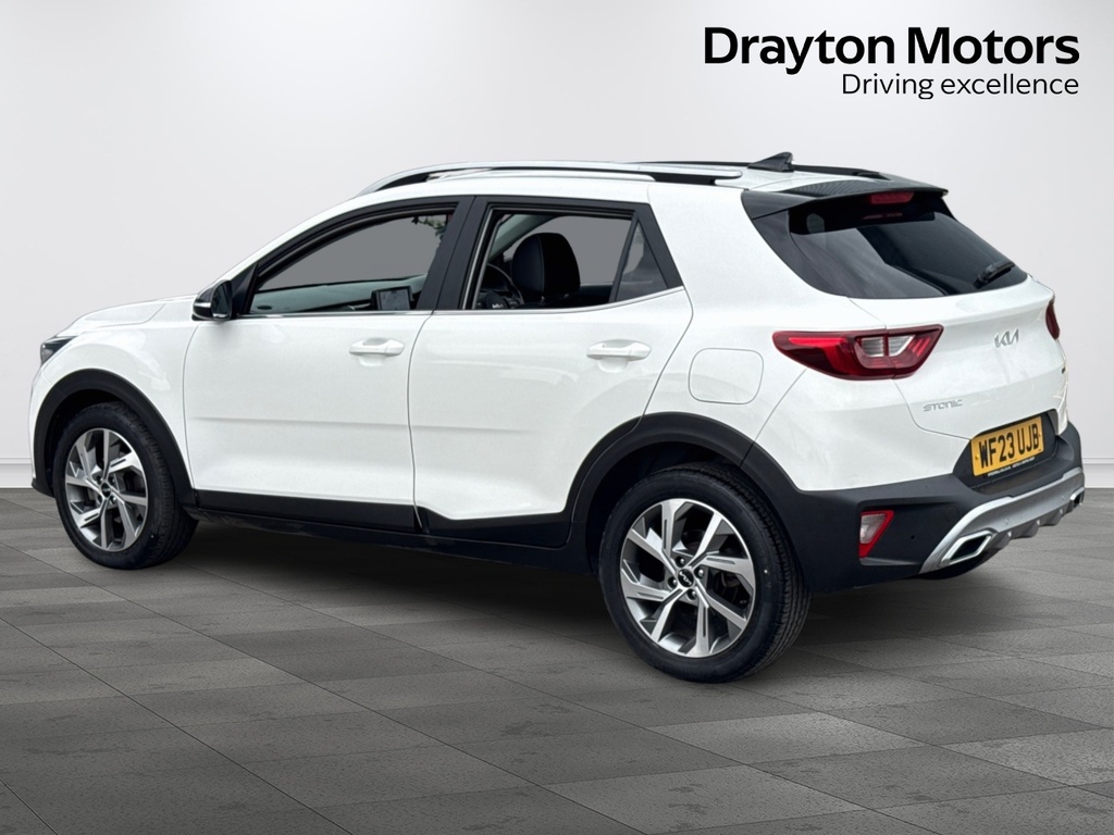 Kia Stonic 1.0 T Gdi Mhev Gt Line Suv Hybrid Dct WF23UJB White #6