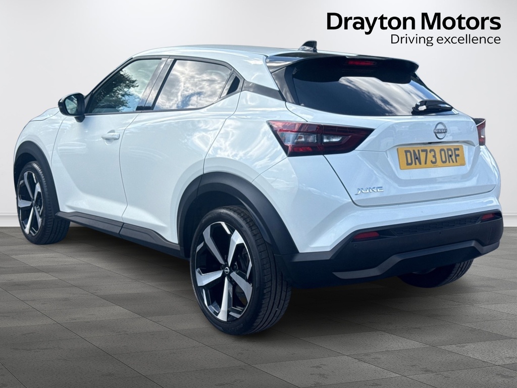 Nissan Juke 1.0 Dig T Tekna Suv Dct DN73ORF White #6