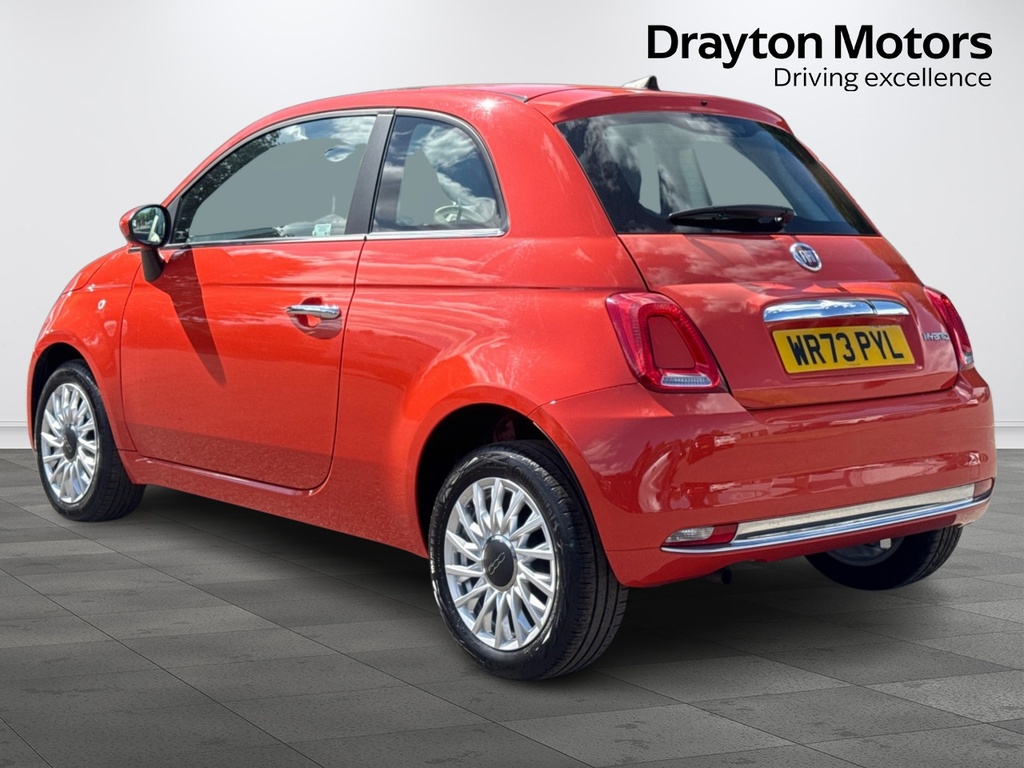Fiat 500 1.0 Mhev Hatchback WR73PYL Orange #6