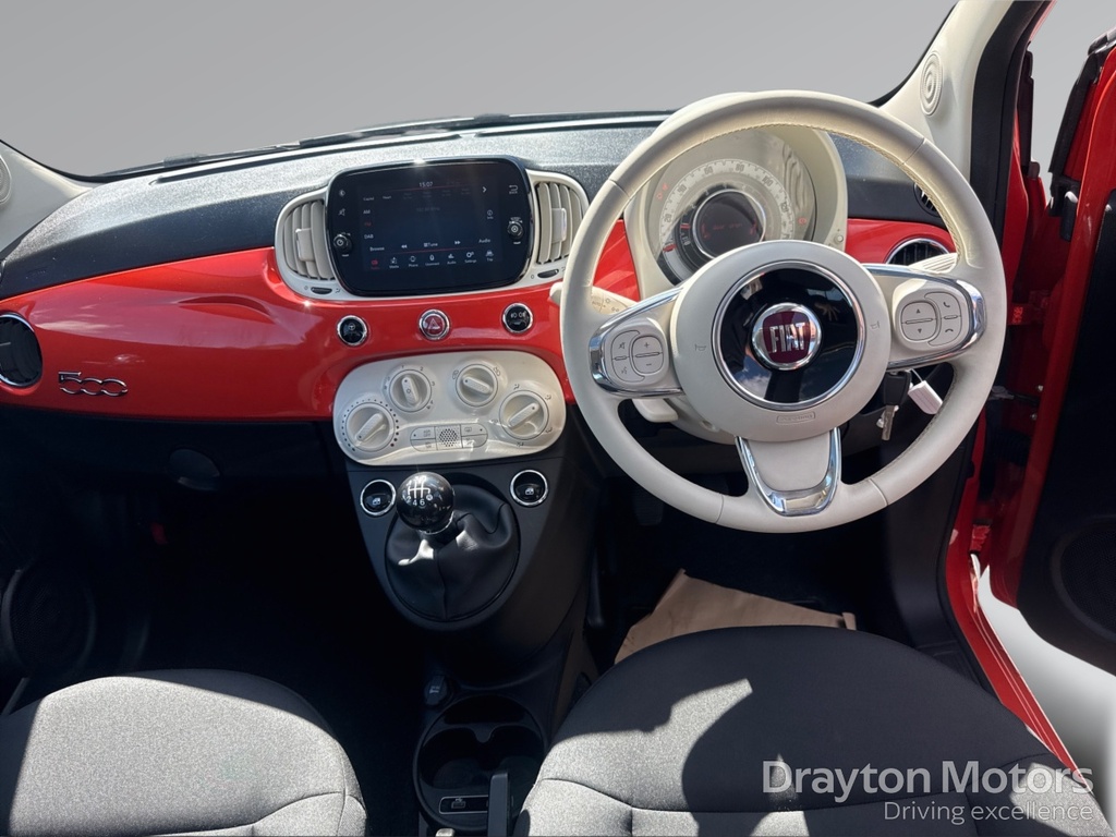 Fiat 500 1.0 Mhev Hatchback WR73PYL Orange #2