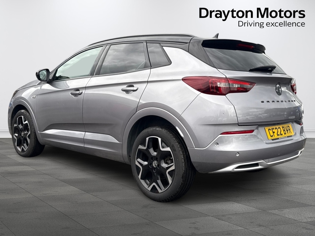 Vauxhall Grandland 1.5 Turbo D Ultimate Suv CF22BVR Grey #4