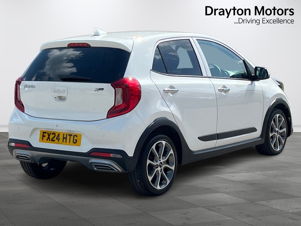 Kia Picanto 1.0 Dpi X Line S Hatchback Amt FX24HTG White #6