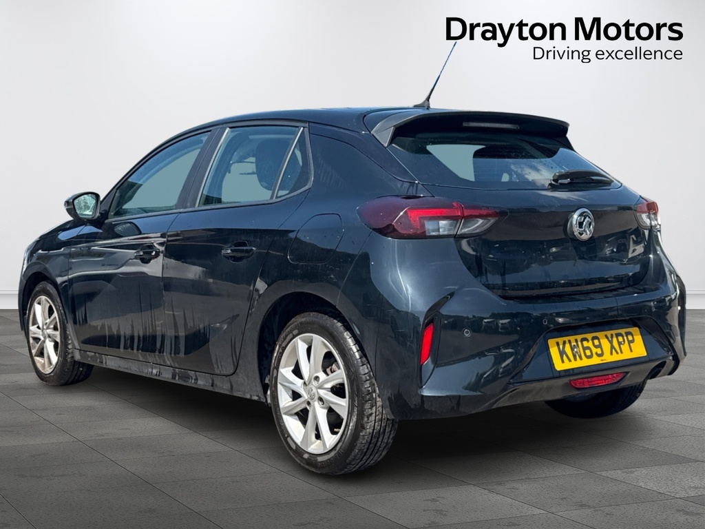 Vauxhall Corsa 1.2 Turbo Se Premium Hatchback KW69XPP Black #3