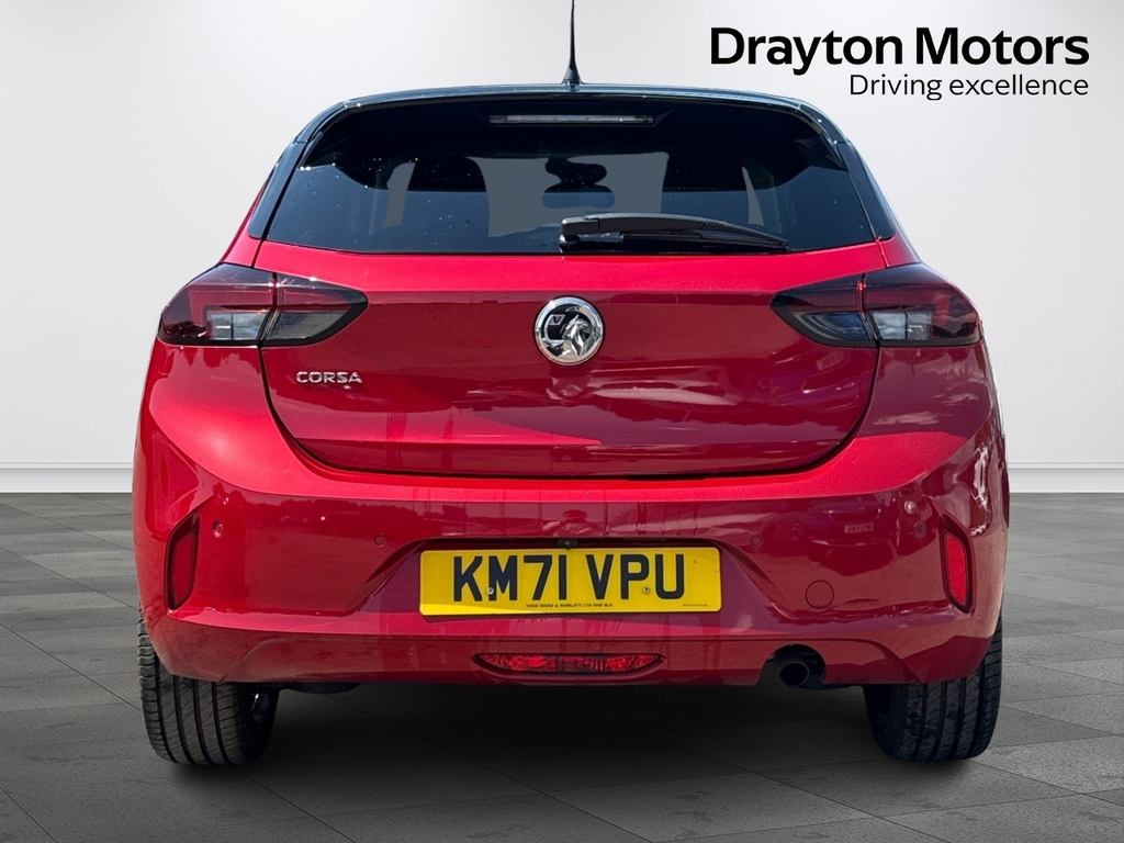 Vauxhall Corsa 1.2 Elite Edition Hatchback KM71VPU Red #4